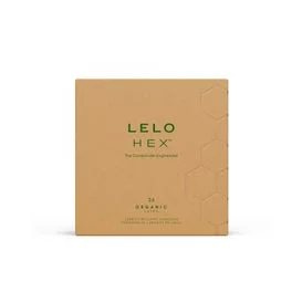 Lelo Hex Pack Organic Latex Condoms 36uds