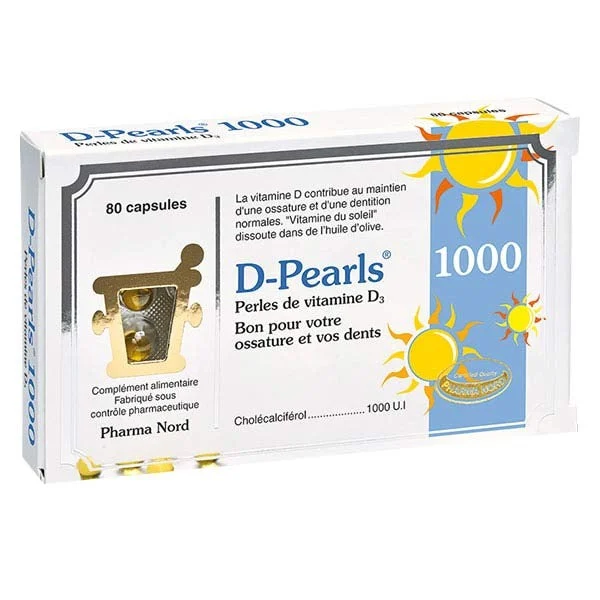Pharma Nord D-pearls 1000 80 Capsule