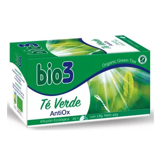 Bio3 tè verde orientale 25 bustine