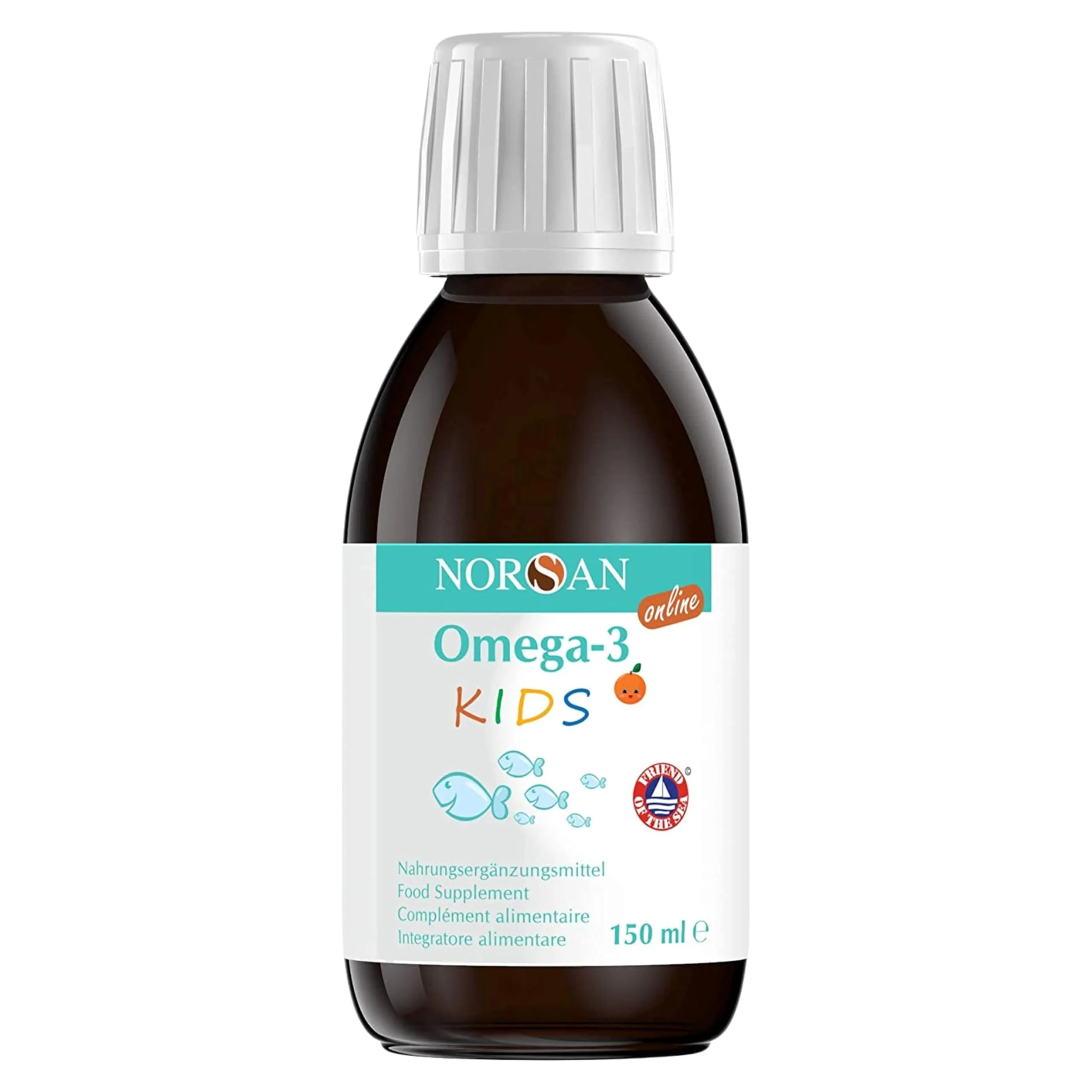 Norsan Omega 3 Bambini Olio di Pesce Naturale 150ml