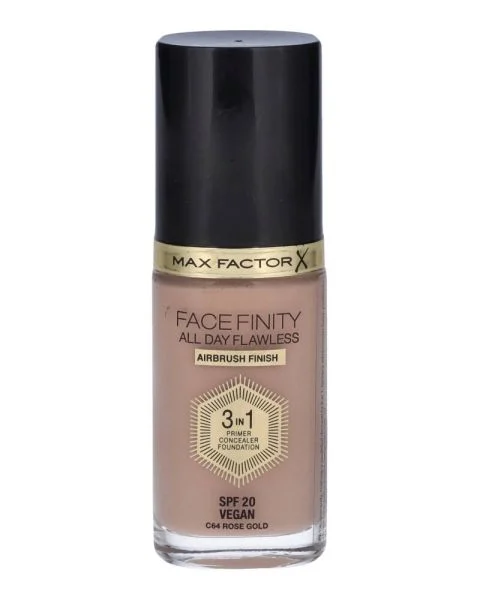 Max Factor Face Finity All Day Flawless 3-in-1 Foundation - C64 Rose Gold