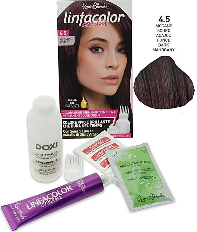 Linfacolor cream mogano scuro
