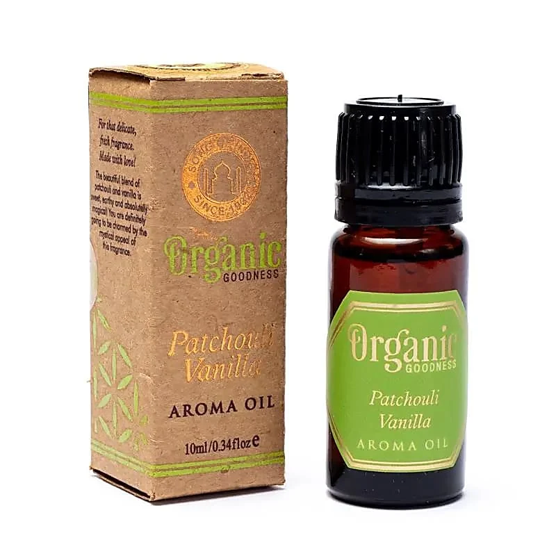 Patchouli e Vaniglia - Olio Aromatico 100% Naturale - Song Of India - 10ml