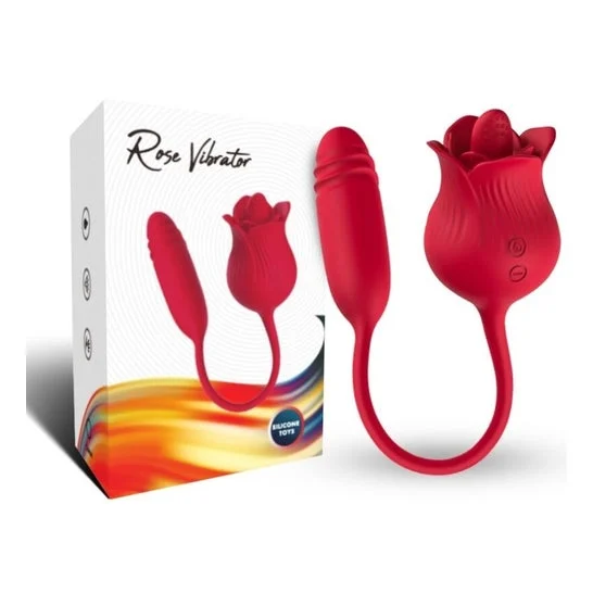 Armony Roselip Estimulador Clitoris 10 Modos Vibrador Rojo 1ud