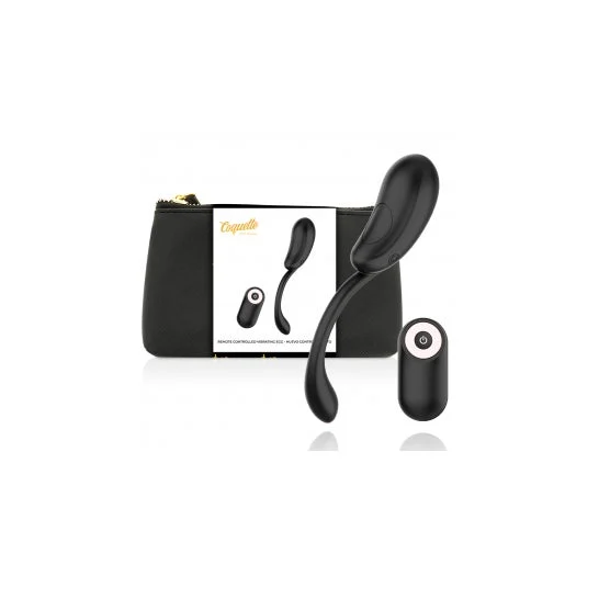 Coquette Egg Remote Control Black&Gold 1pc