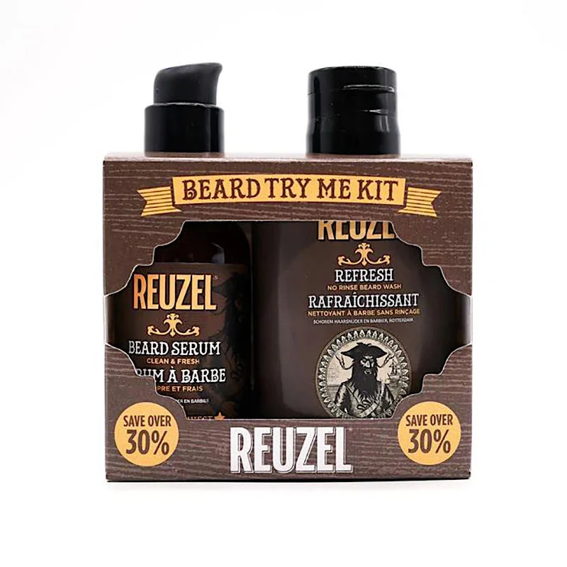 Reuzel Try Reuzel Beard kit - ricarica 100 ml + siero barba 50 g