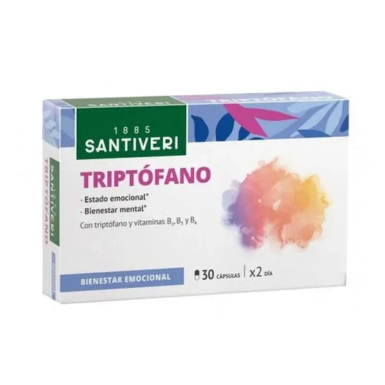 Santiveri Triptófano + Vitamina B1 B3 y B6 30caps
