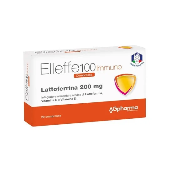 AG Pharma Elleffe 100 Immuno Lattoferrina 200mg 20comp