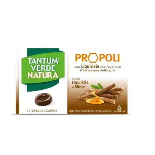 Tantum Liquirizia Verde Naturale 15caps