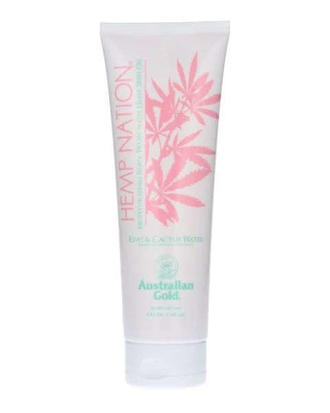 Australian Gold Hemp Nation Kiwi & Cactus Water Body Wash