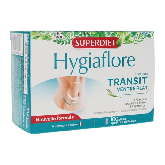 Superdiet Hygiaflore 100 Comprimés