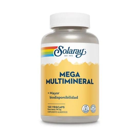 Solaray Mega Multi minerale 120 capsule vegetali