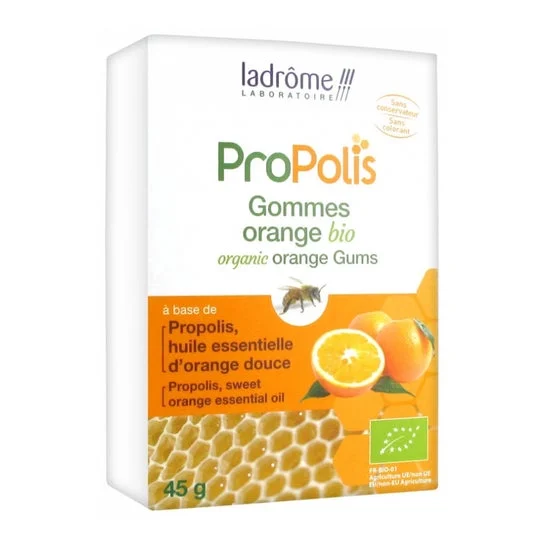 Ladarm Gomme Propoli Organic Orange 45g