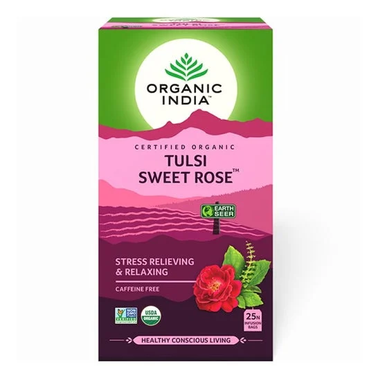 Organic india Tulsi Sleep Infusion Rose 25 Bustine