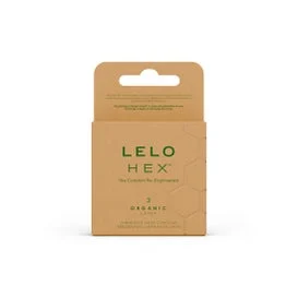 Lelo Hex Pack Organic Latex Condoms 3uds