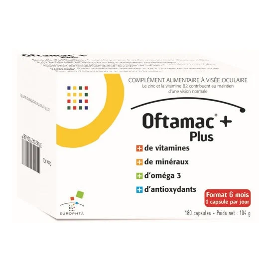 Oftamac Plus 180caps