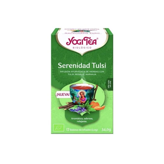 Yogi Tea Serenidad Tulsi Bio 17 Sobres