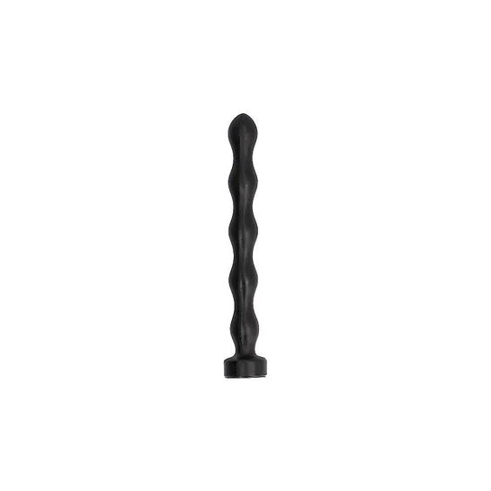 Tutto nero palla anale plug 32cm 1pc