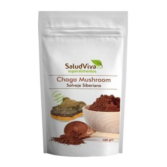 Salud Viva Chaga Mushroom Salvaje Siberiano 100g