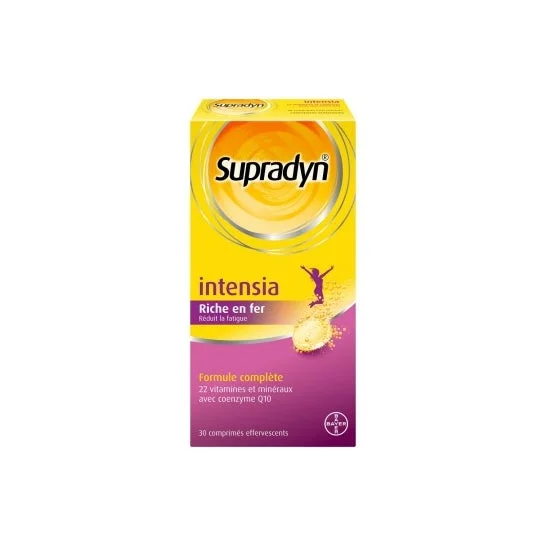 Supradyn Intensia 30 Comprimés Effervescents