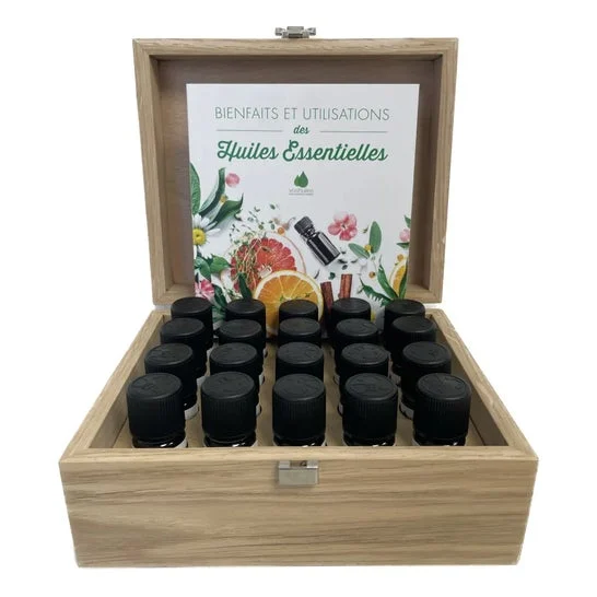 Voshuiles Beneficios Cofre Aceites Esenciales Bio 20x10 ml