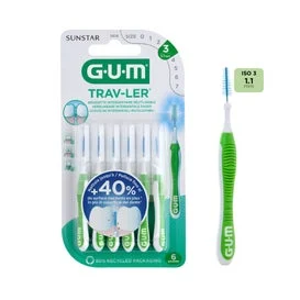 GUM Trav-Ler Interdental Brush 1,1 mm 4pz