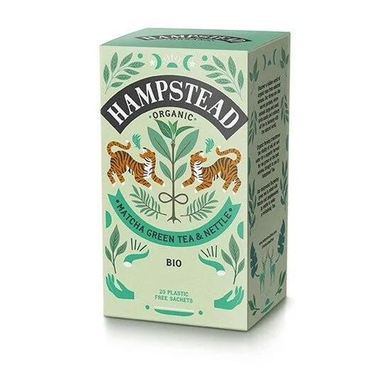 Hampstead Tea Matcha Green Tea Nestle Infusión Bio 20 Sobres