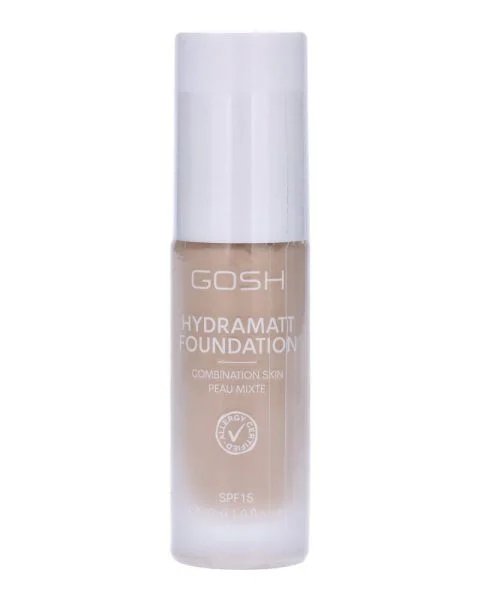 Gosh Hydramatt Foundation Combination Skin Peau Mixte 006N Medium Light