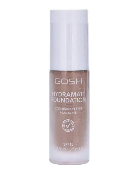 Gosh Hydramatt Foundation Combination Skin Peau Mixte 014N Dark
