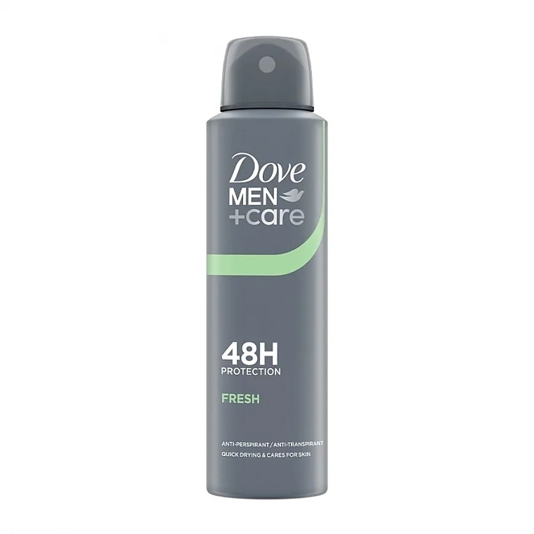 Spray antitraspirante per uomo