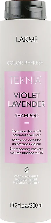 Shampoo per capelli viola