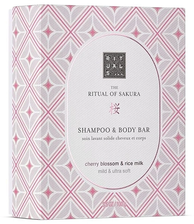 Shampoo solido per capelli e corpo