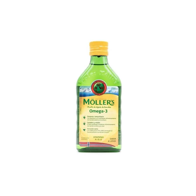 Moller's Olio di merluzzo aromatizzato al limone Moller's 250ml