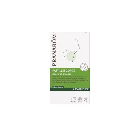 Aromaforce Pasticche Lenitive Lenisce e ammorbidisce la gola 21 Pasticche