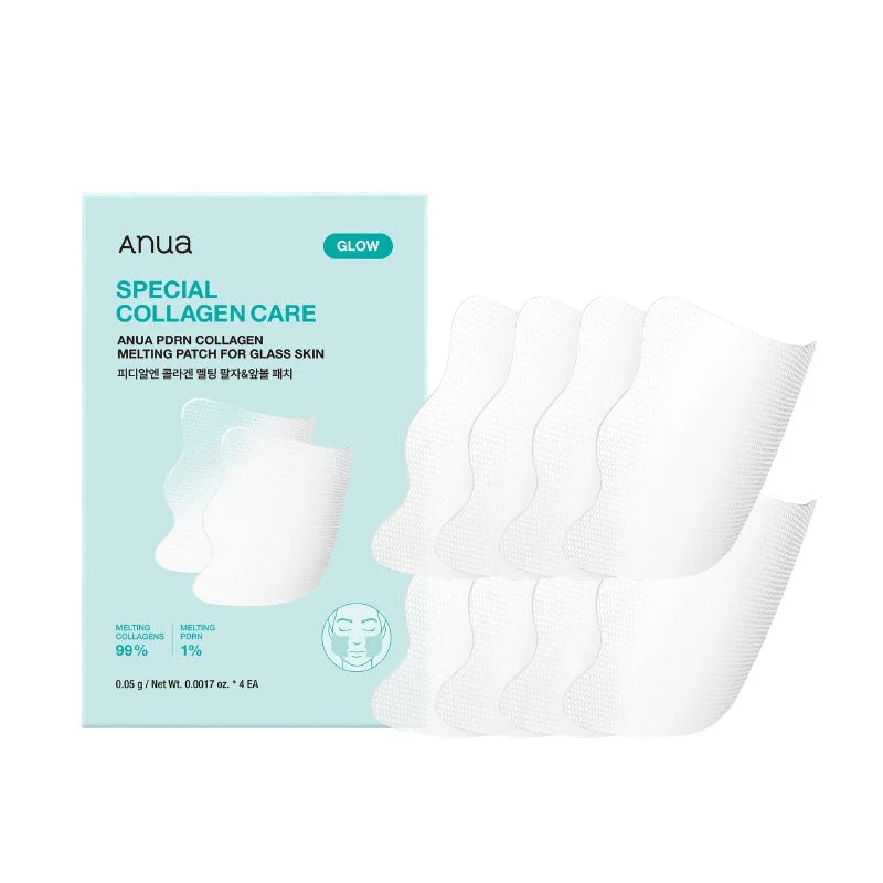 PDRN Patch di collagene fondente per una pelle effetto vetro (4 patch)