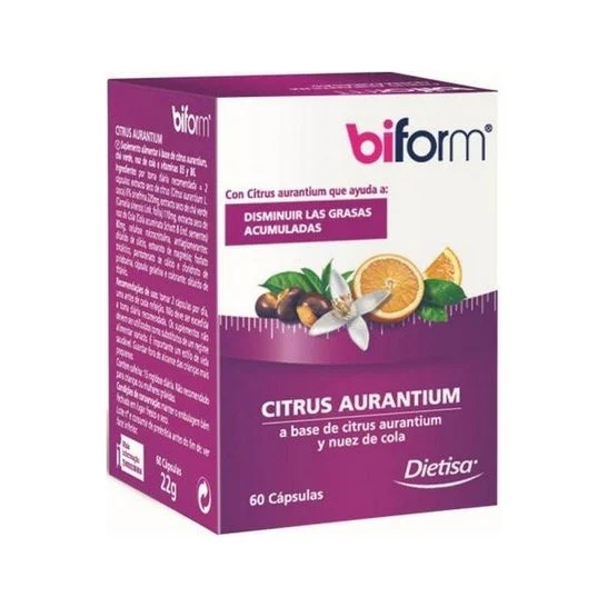 Biforme Agrumi Aurantium bruciatore di grassi 60 tappi