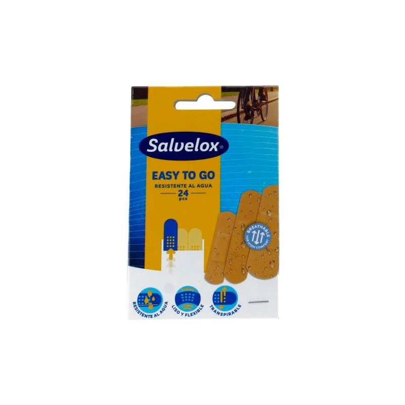 Salvelox Easy to Go Resistente all'acqua 24 pezzi