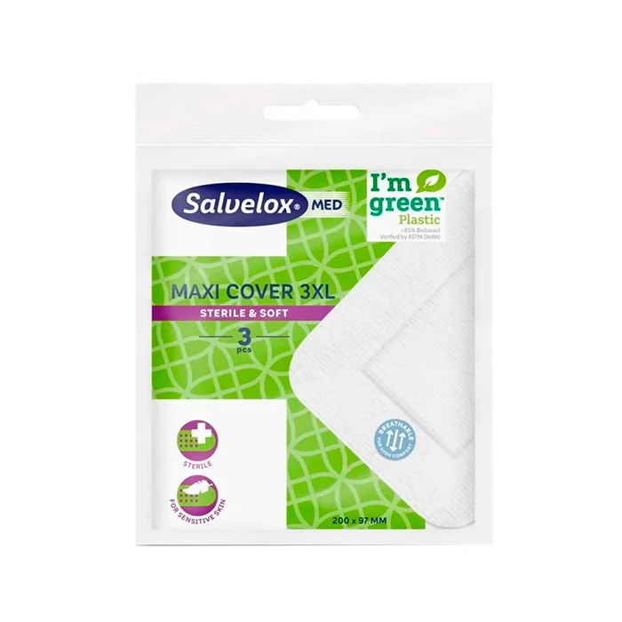 Salvelox Maxi Cover 3 Medicazioni Sterili 3XL