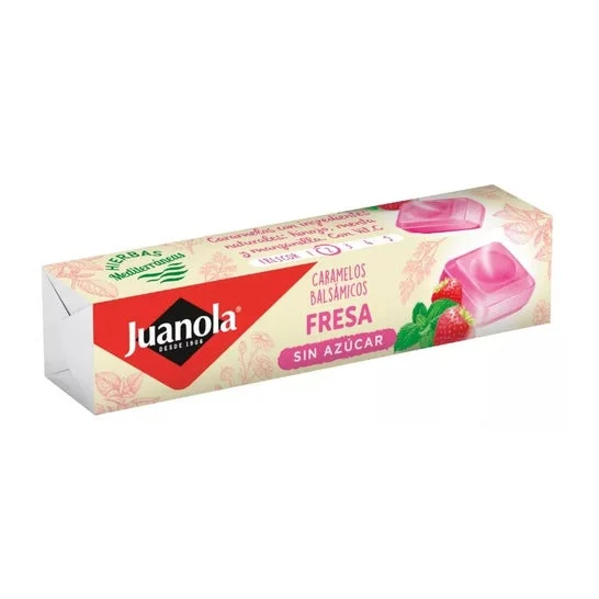 Juanola™ Caramelle balsamiche al gusto di fragola 30g