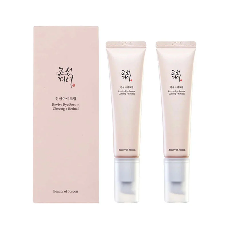 Siero contorno occhi rivitalizzante: set Ginseng + Retina (30 ml * 2 confezioni)