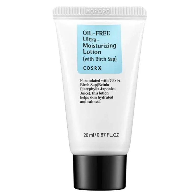 Lozione ultra idratante senza olio con linfa di betulla (mini) 20 ml