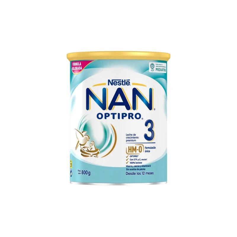 Nestlé Formula per la Crescita in Polvere Nan Optipro 3 da 800g