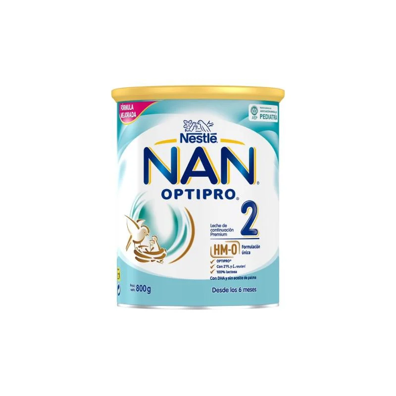 Nestle Nestlé Latte di continuazione per neonati Nan Optipro 2 da 800 g