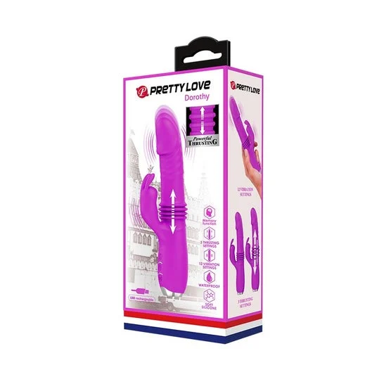 Pretty Love Dorothy Vibrador Conejo Recargable Morado 1ud