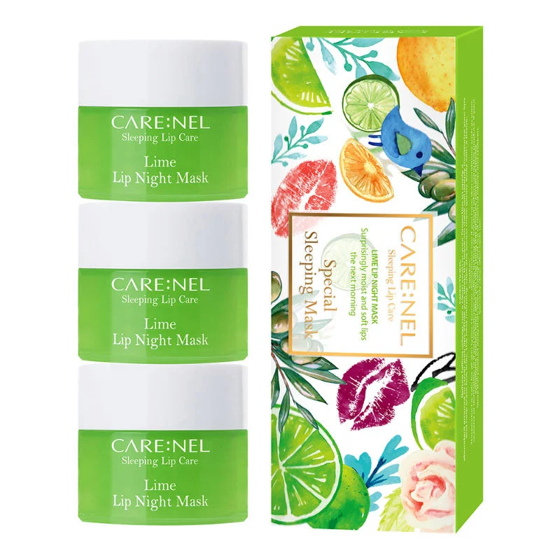 Maschera labbra notte al lime (3 pezzi da 5 g)