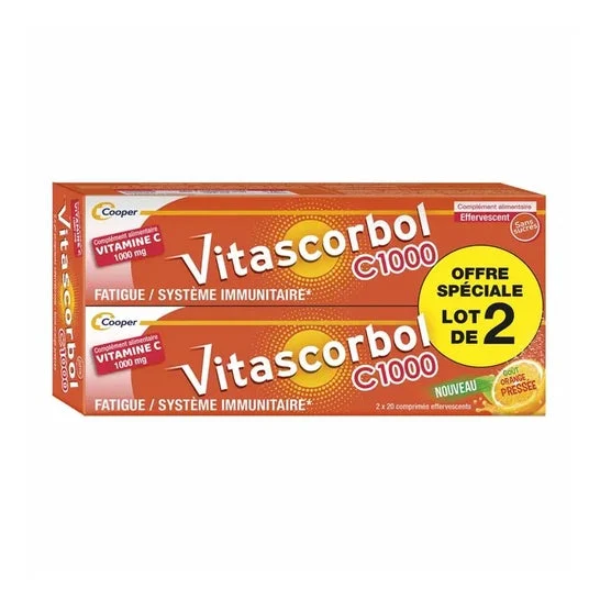 Vitascorbol C 1000 2x20comp