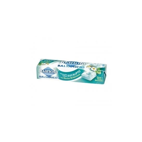 Juanola™ caramelle balsamiche gusto eucalipto ed erbe medicinali 30g