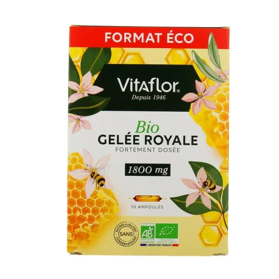 Vitaflor Jalea Real Bio 1800 10x10ml