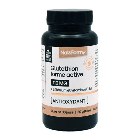Nat&Form Glutatión 110mg 30 Perlas