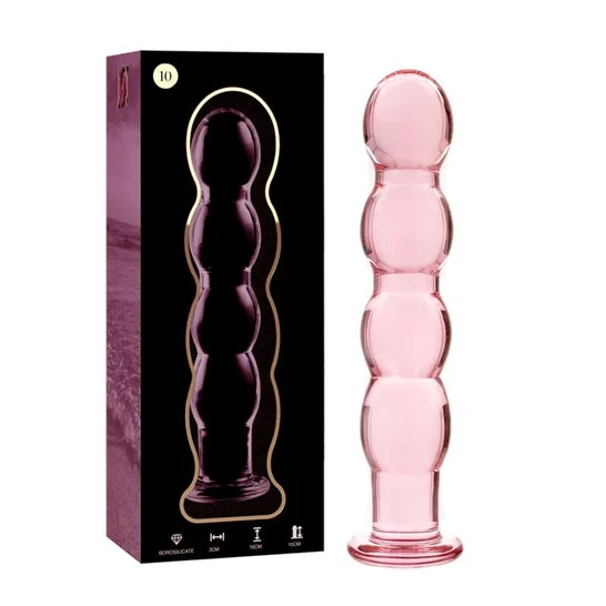 Ibiza Nebula Modelo 10 Dildo Cristal Rosa 16x3cm 1ud